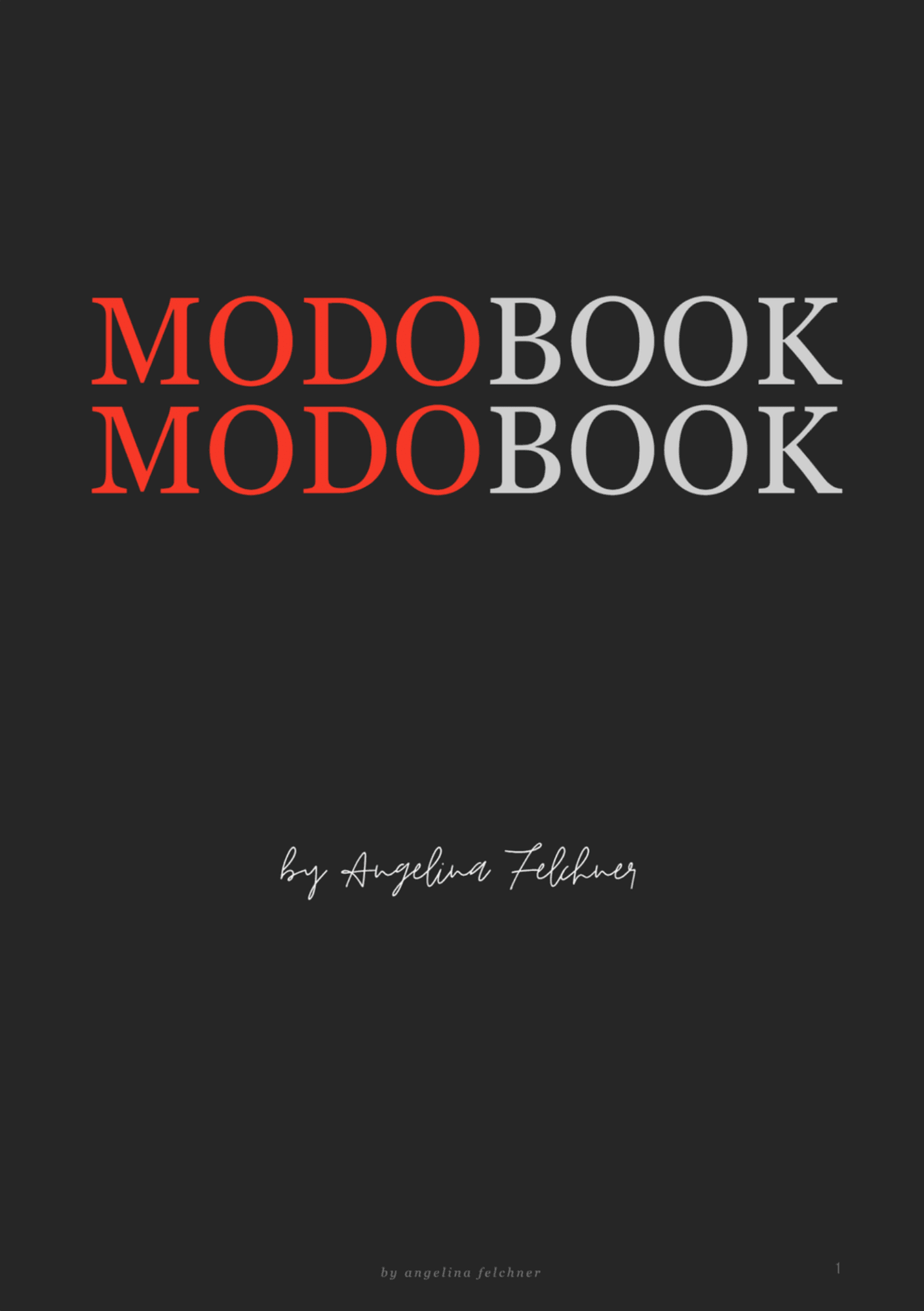 Modobook — przykładowa strona wydania: stylizacje, porady modowe i gotowe sety
