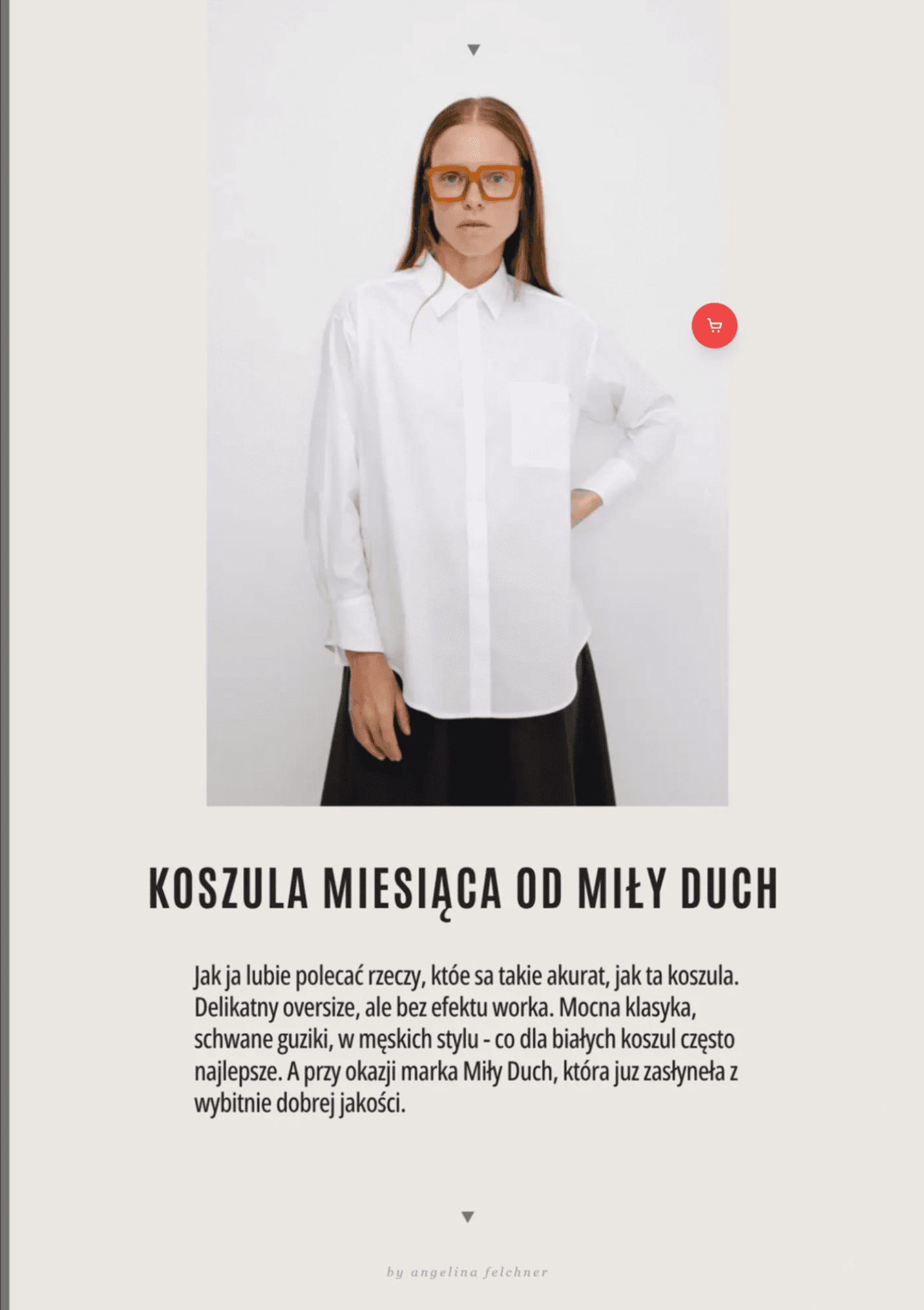 Modobook — przykładowa strona wydania: stylizacje, porady modowe i gotowe sety